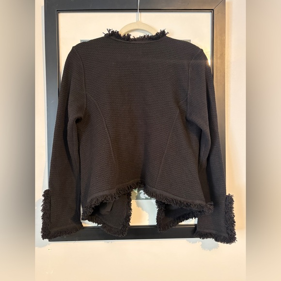 Nic+Zoe Fringe Mic Knit Open Front Jacket - Picture 14 of 17